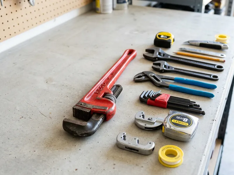 Professional plumbers in Shelly, MN equipped with top-tier tools for residential and commercial plumbing services.